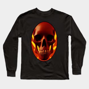 Halloween skull Long Sleeve T-Shirt